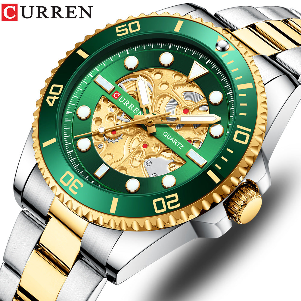 LUXURY CURREN MEN WATCH GLORIFIES YOUR PERSONALITY
