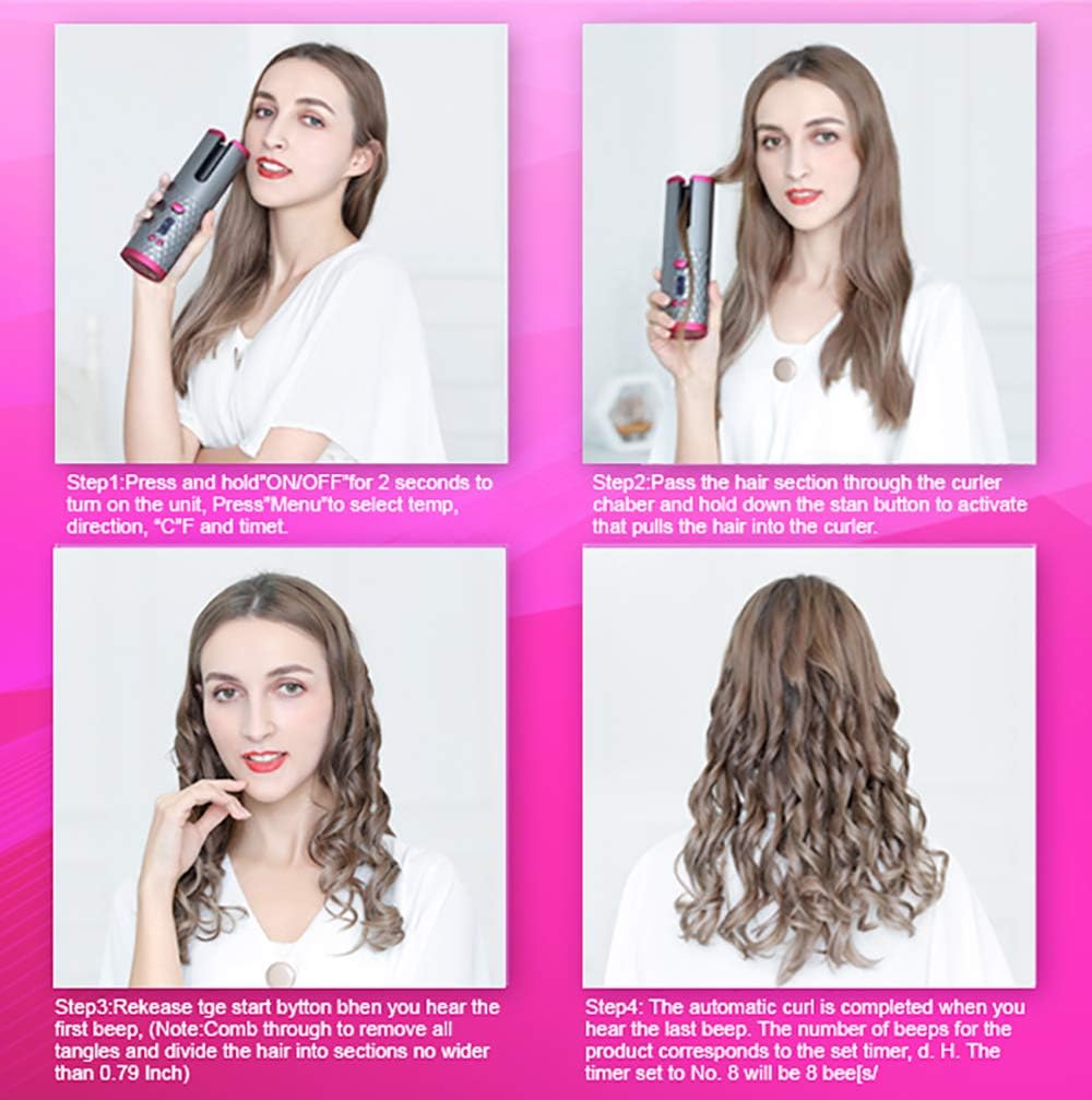Digital Hair Curler